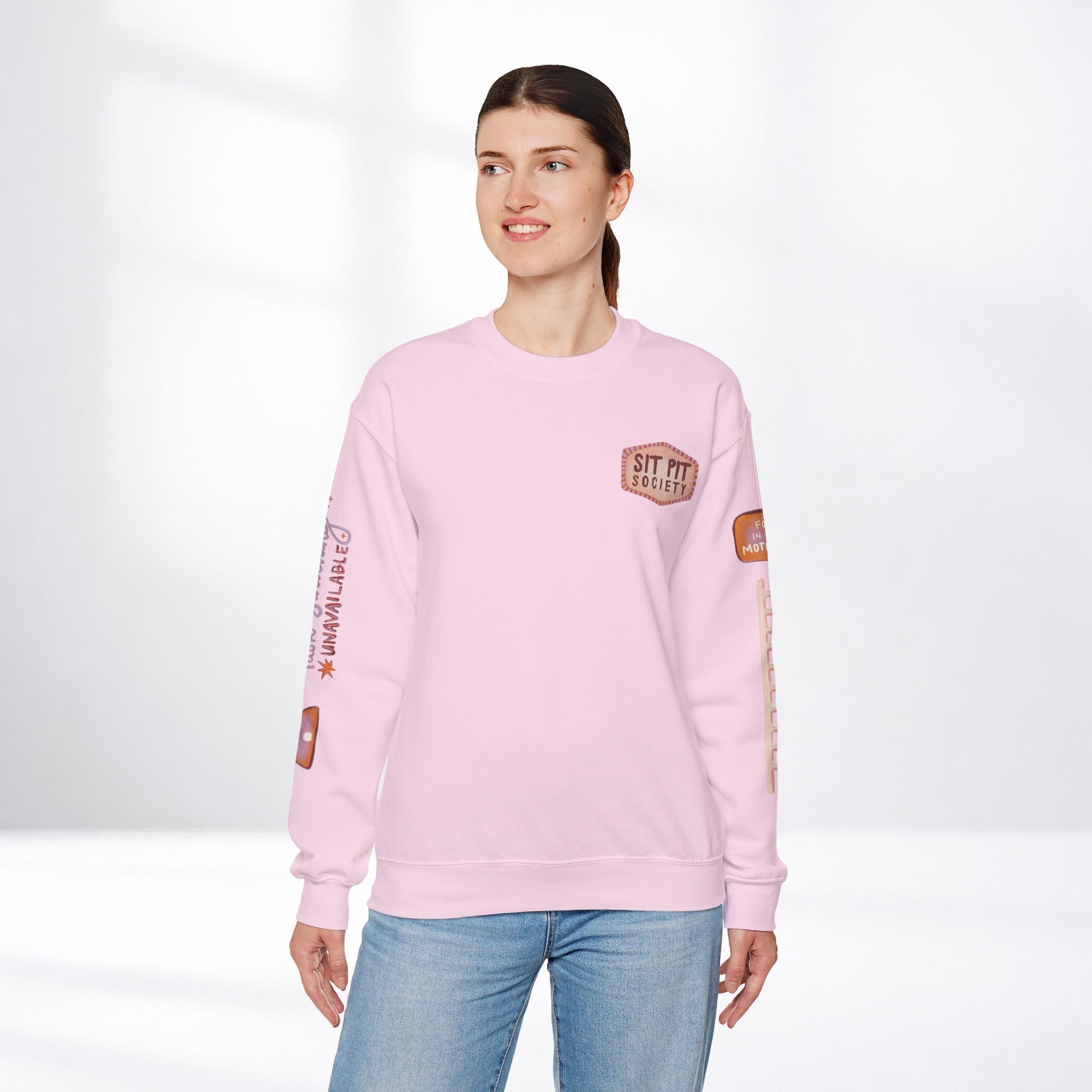 Sit Pit Society Crewneck Sweatshirt