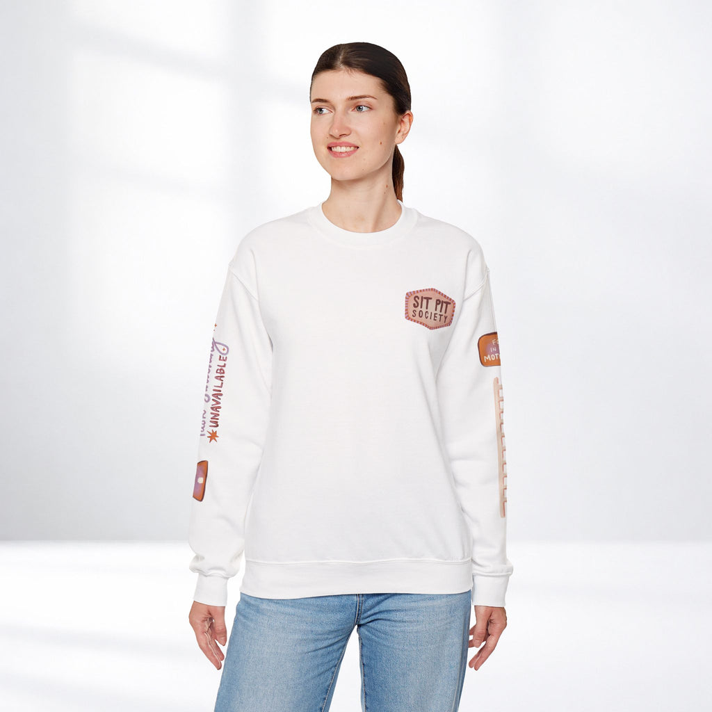 Sit Pit Society Crewneck Sweatshirt