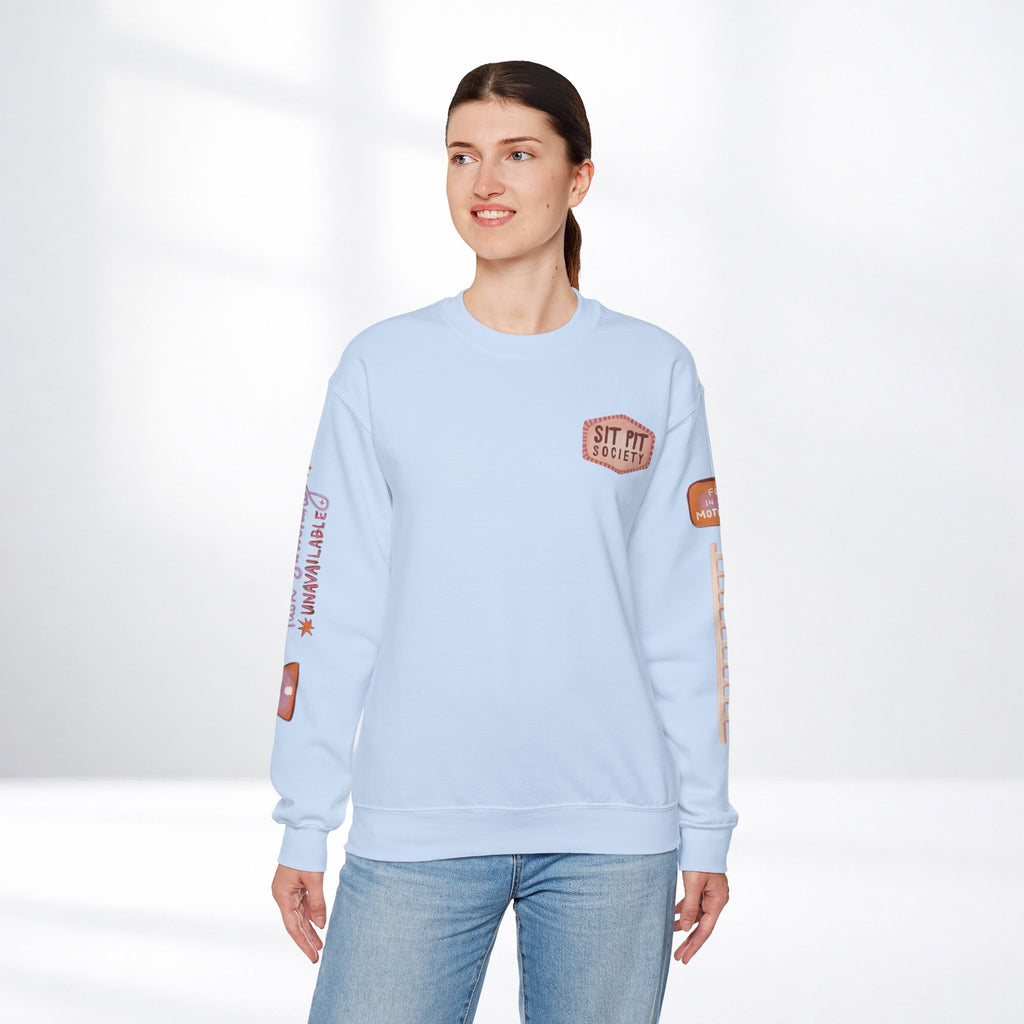 Sit Pit Society Crewneck Sweatshirt