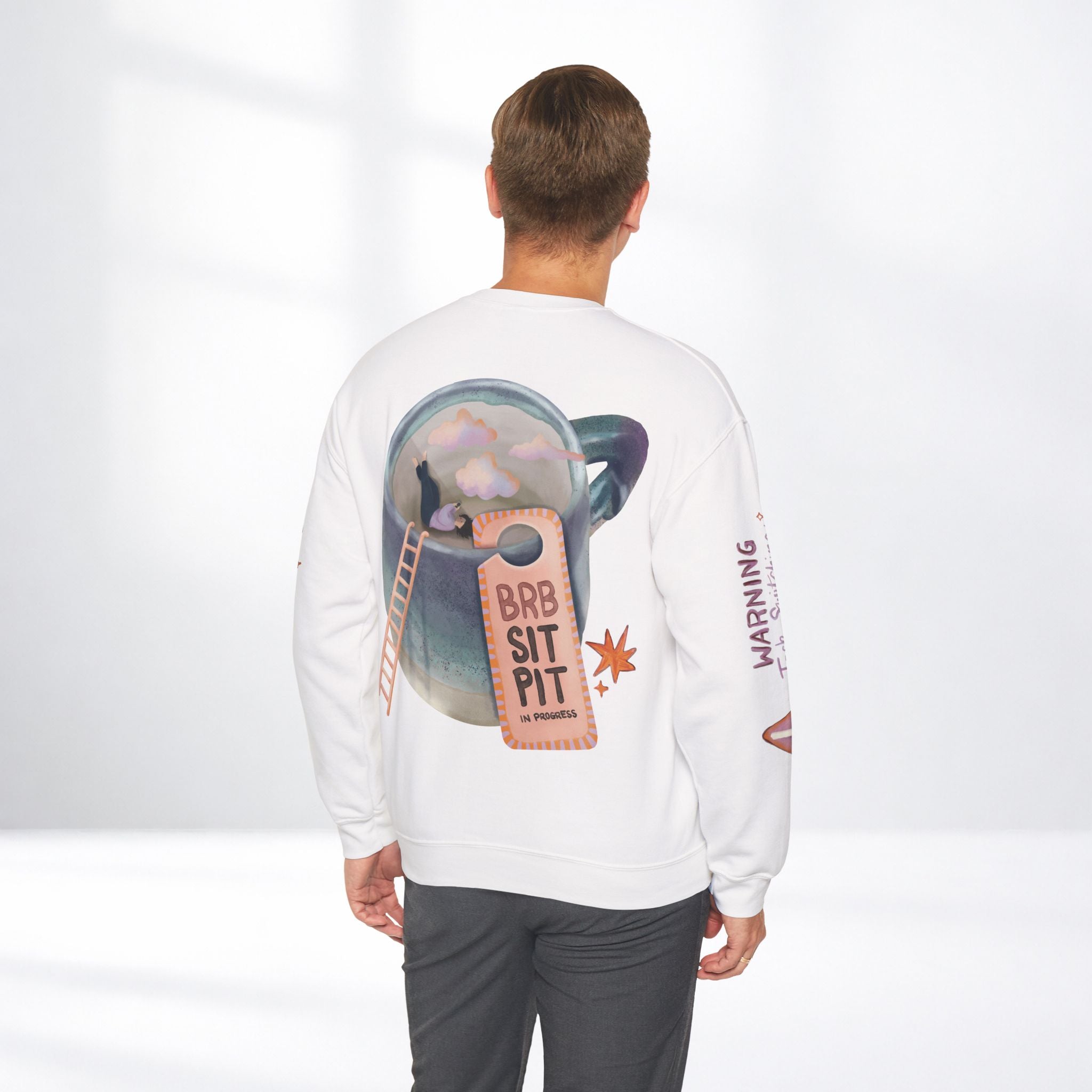 Sit Pit Society Crewneck Sweatshirt