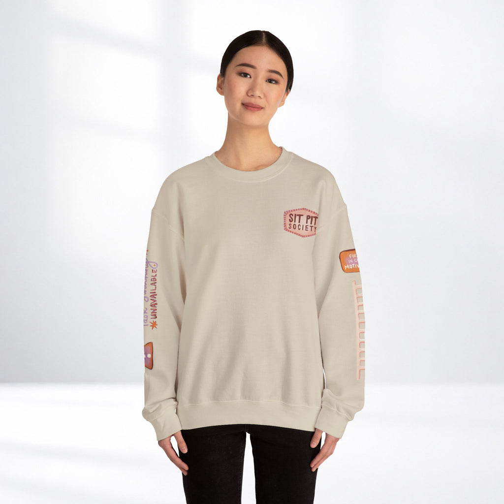 Sit Pit Society Crewneck Sweatshirt