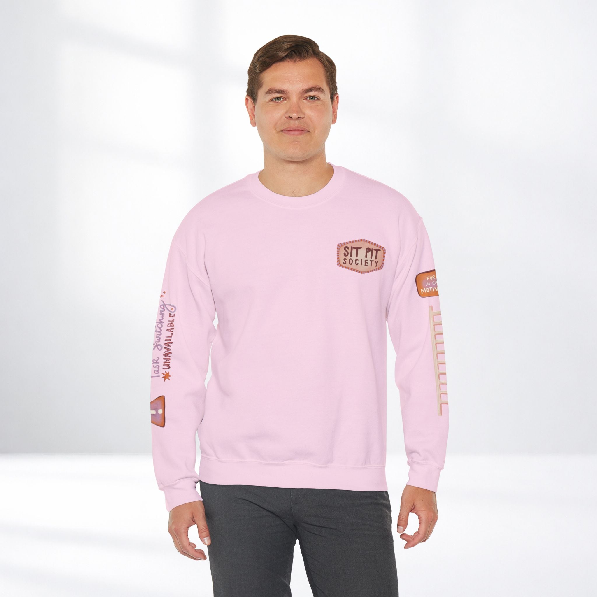 Sit Pit Society Crewneck Sweatshirt