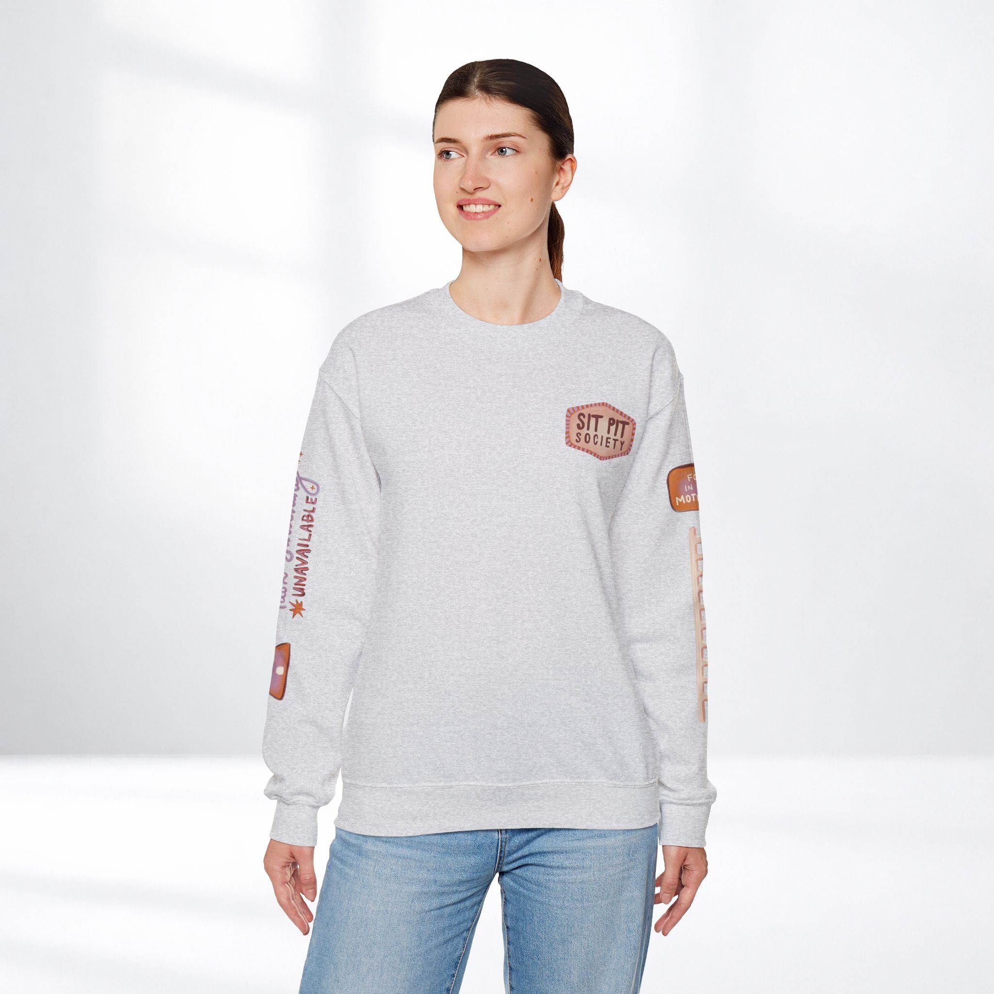 Sit Pit Society Crewneck Sweatshirt