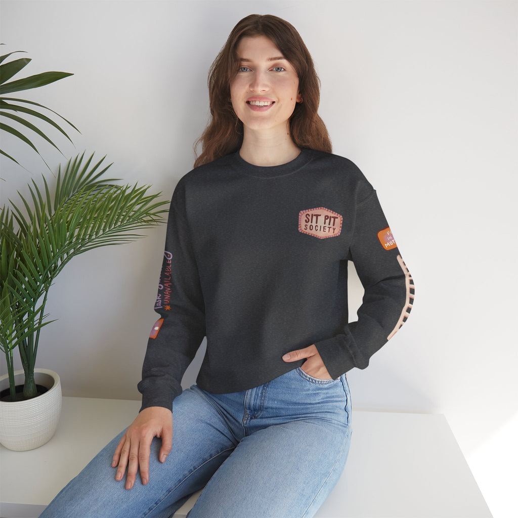 Sit Pit Society Crewneck Sweatshirt