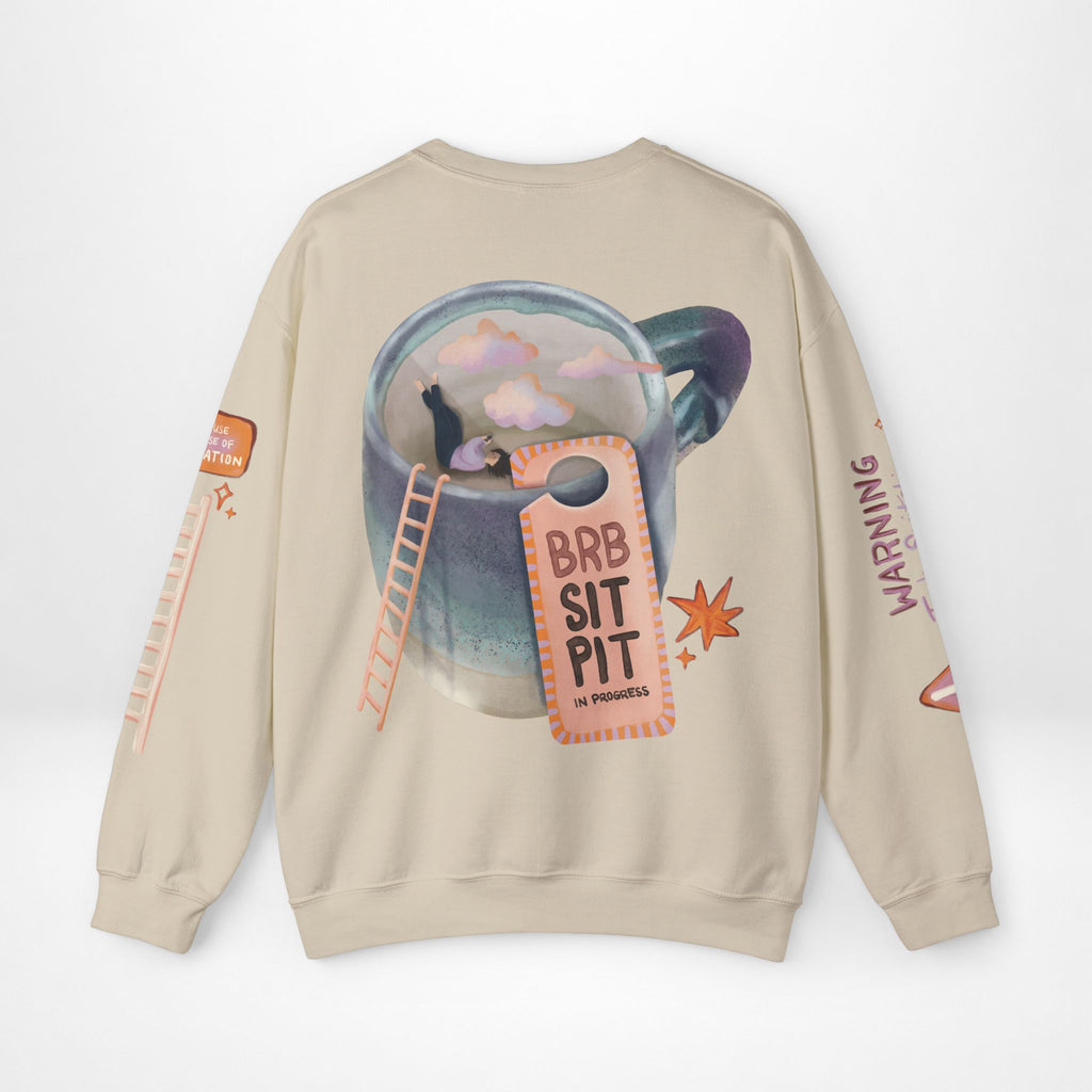 Sit Pit Society Crewneck Sweatshirt