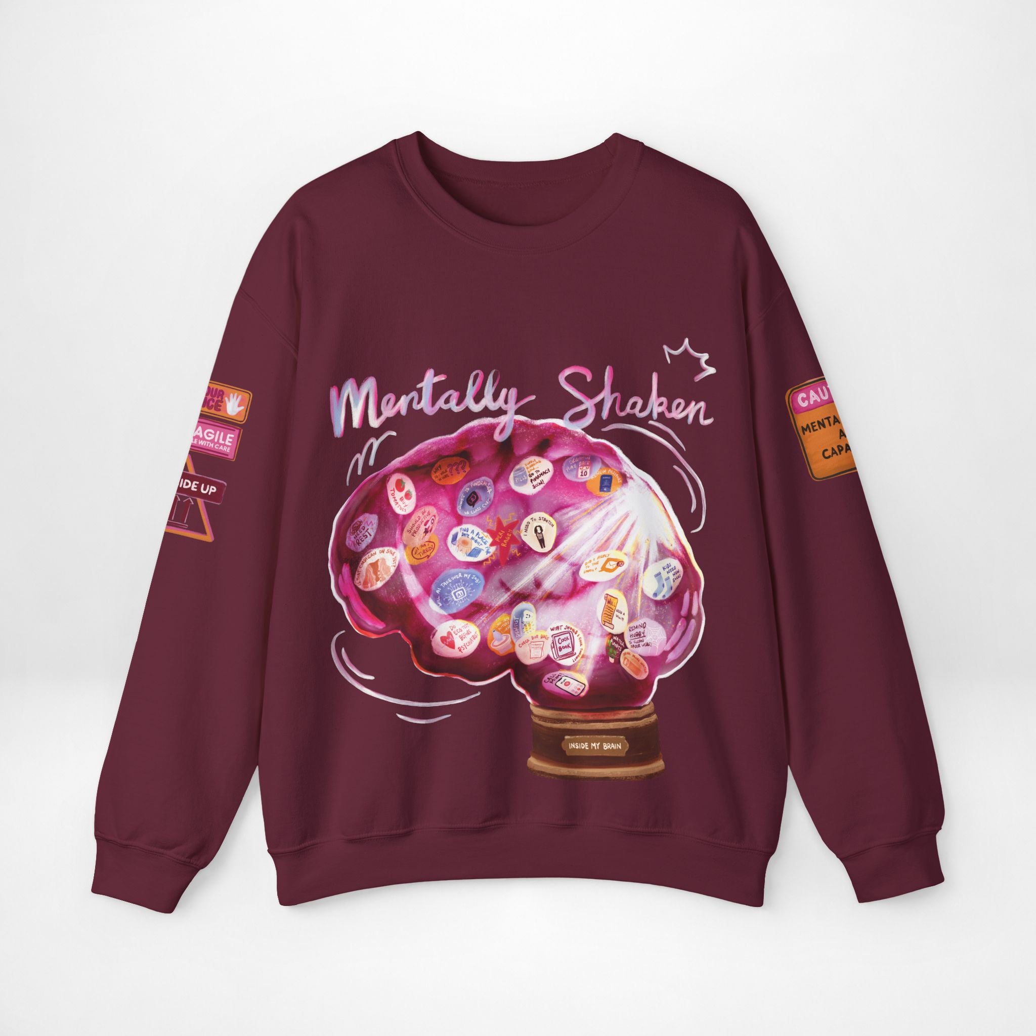 Mentally Shaken Crewneck Sweatshirt