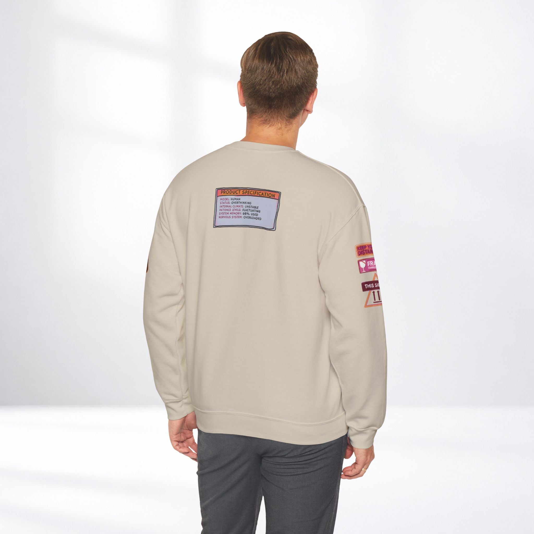 Mentally Shaken Crewneck Sweatshirt
