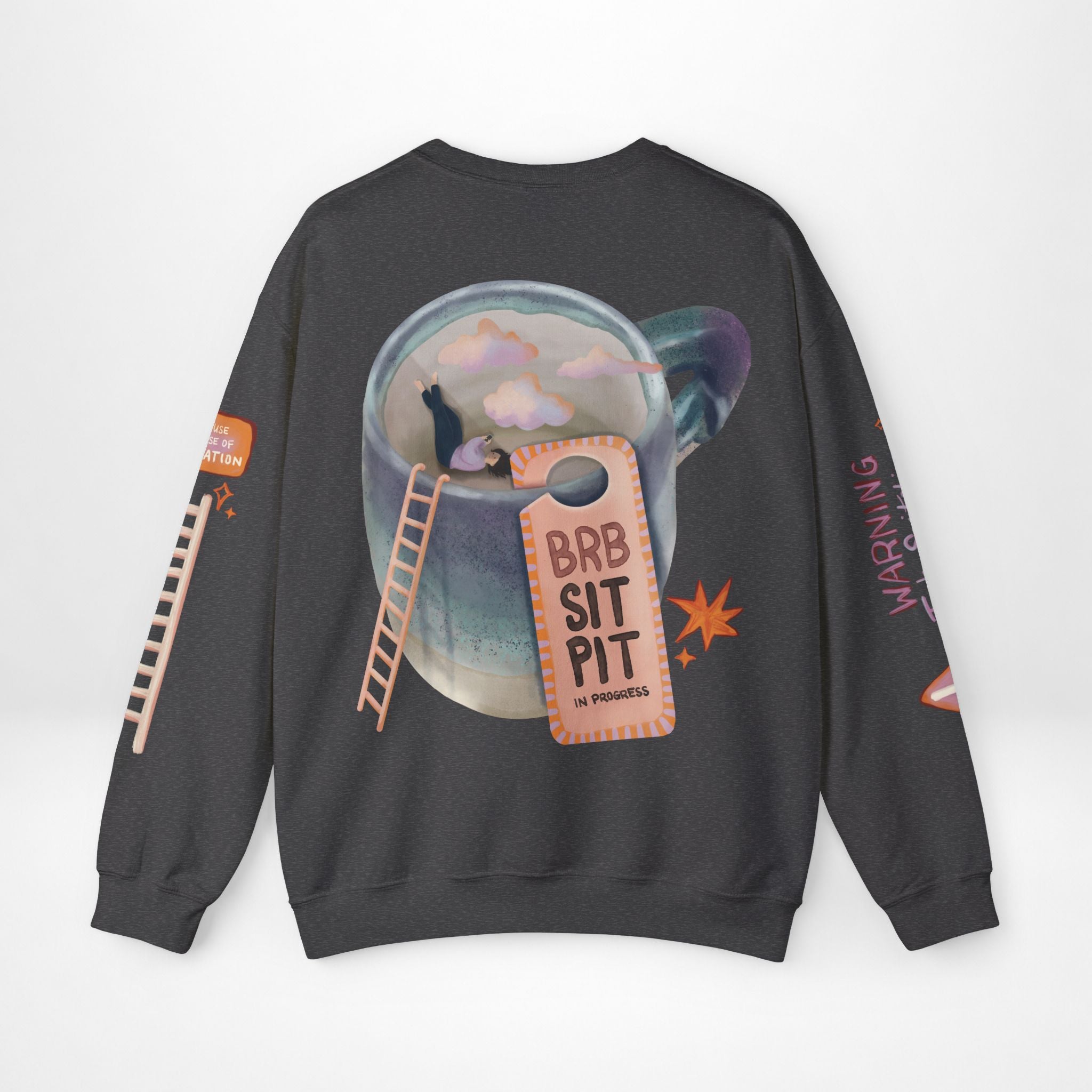 Sit Pit Society Crewneck Sweatshirt
