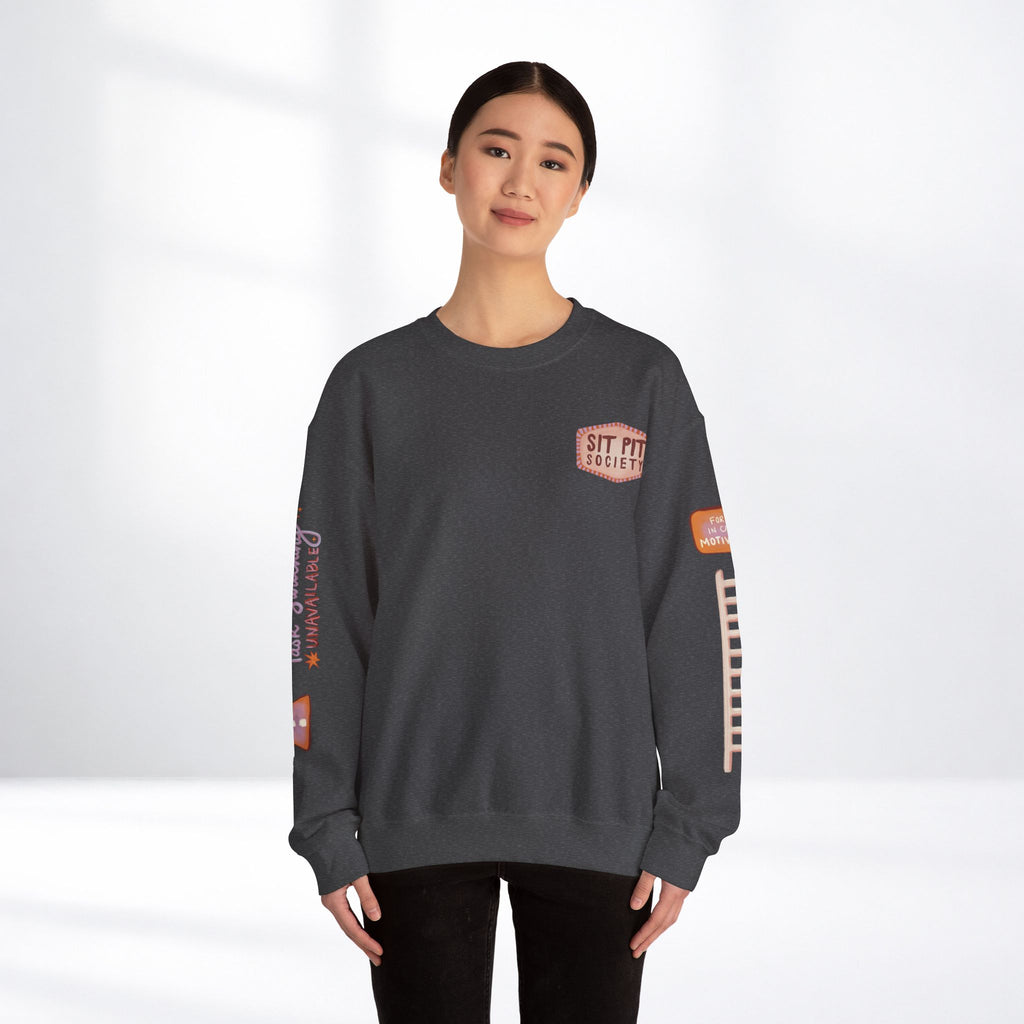 Sit Pit Society Crewneck Sweatshirt