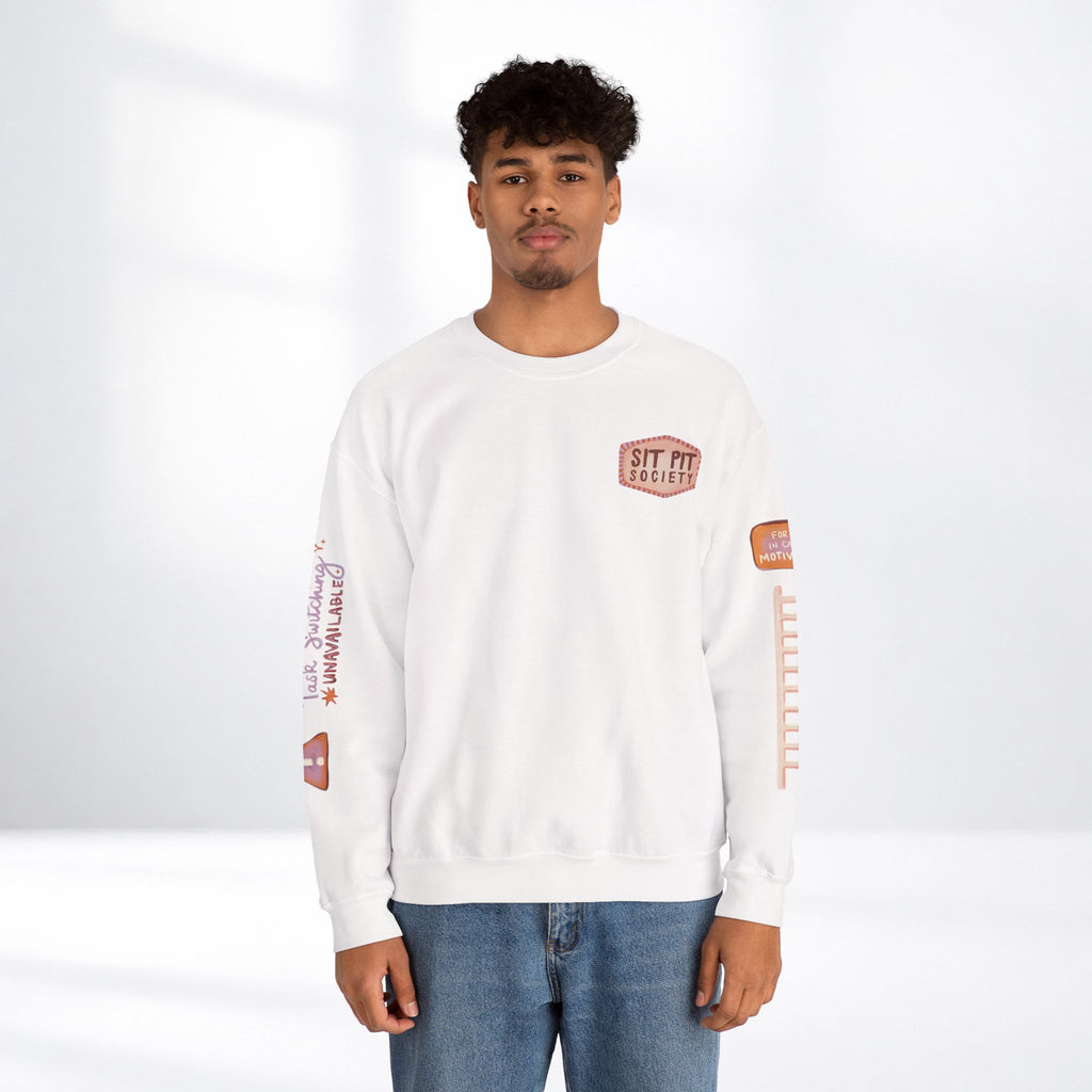 Sit Pit Society Crewneck Sweatshirt
