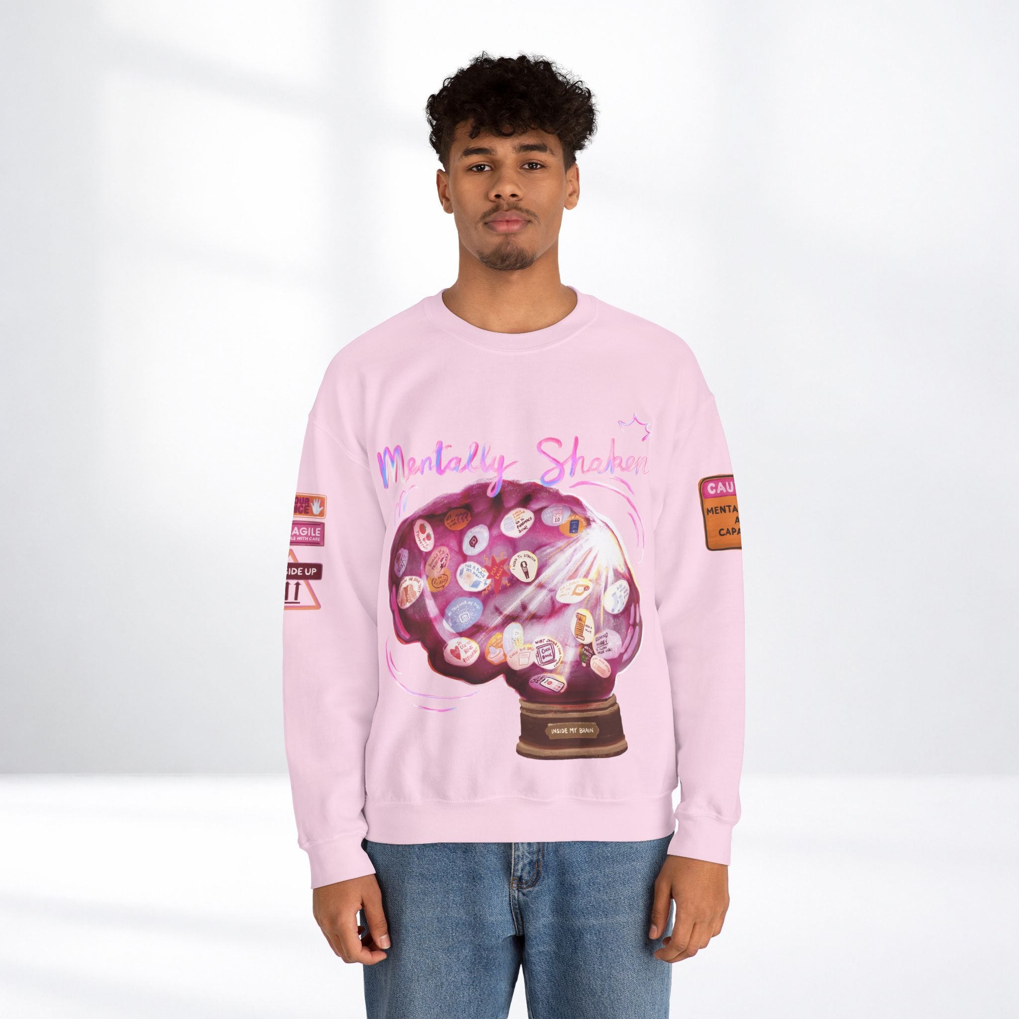 Mentally Shaken Crewneck Sweatshirt
